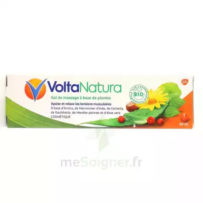 Voltanatura Gel De Massage Plantes Bio T/50ml à Lesparre-Médoc